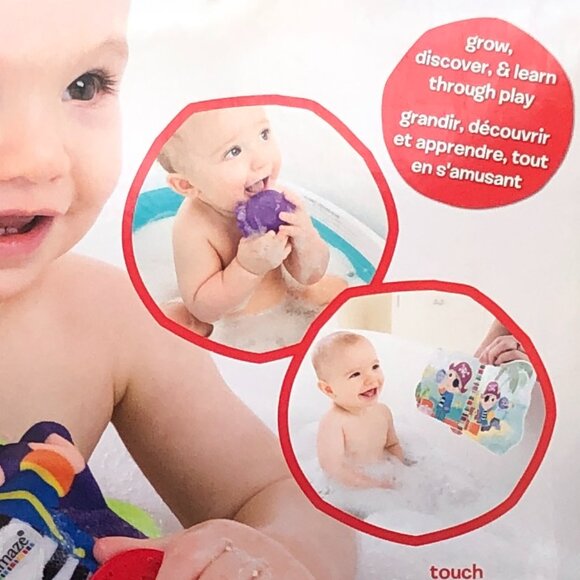 New in Box Lamaze Yo Ho Horace Bathtime Story Book Set-Pirate - Picture 12 of 14